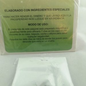 Polvo de Flor Limpia Dinero