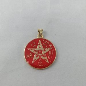 Tetragramaton Talisman Santisima Muerte Roja