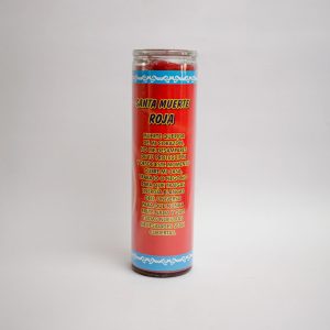 Veladora Santa Muerte Roja