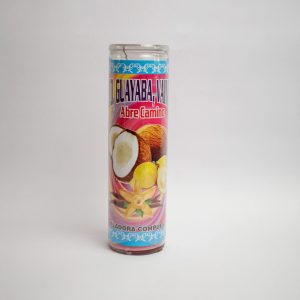 Veladora Abre Camino, Coco, Guayaba, Vainilla